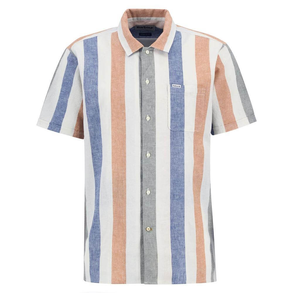Barbour Clearwell Striped Short-Sleeved Shirt